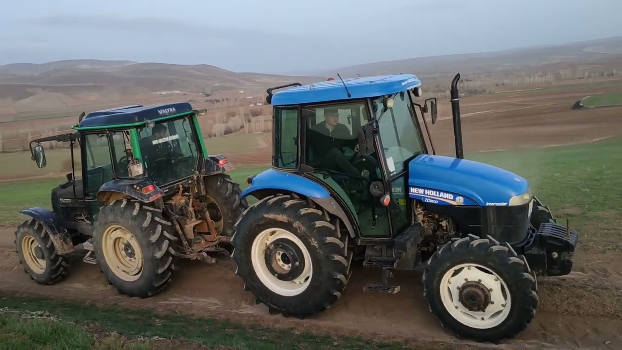 Traktör çekişmeleri. valtra 75 ve TD 80 NE karşı. SİZCE HANGİSİ ÇEKTİ YORUMLARA YAZIN.