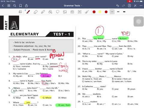 ตะลุยโจทย์ข้อสอบภาษาอังกฤษ ม.1 ชุดที่ 1