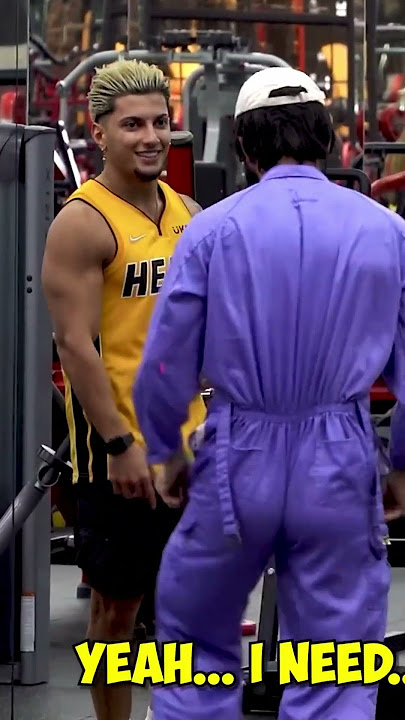 How to Prank a Calisthenics Gym Bro as a Cleaner with Muscle Ups (Via YT: ANATOLY)