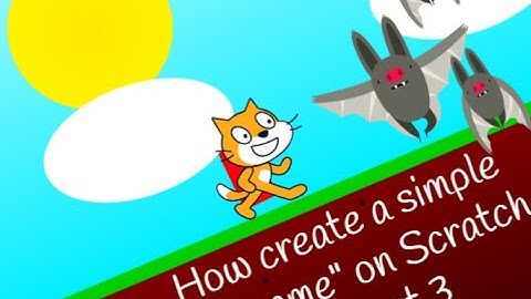 Scratch Tutorial: How Create a Simple Endless Running Game - Part 3 - Enemies