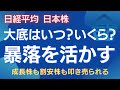 日経平均は、いつまで、どこまで暴落し、日本株の絶好の買い場はいつ?暴落を乗り越えてチャンスを活かすために必要なこと #株式投資 #日経平均 #週足サイクル #成長株 #投資戦略 #株価予測 #日本株
