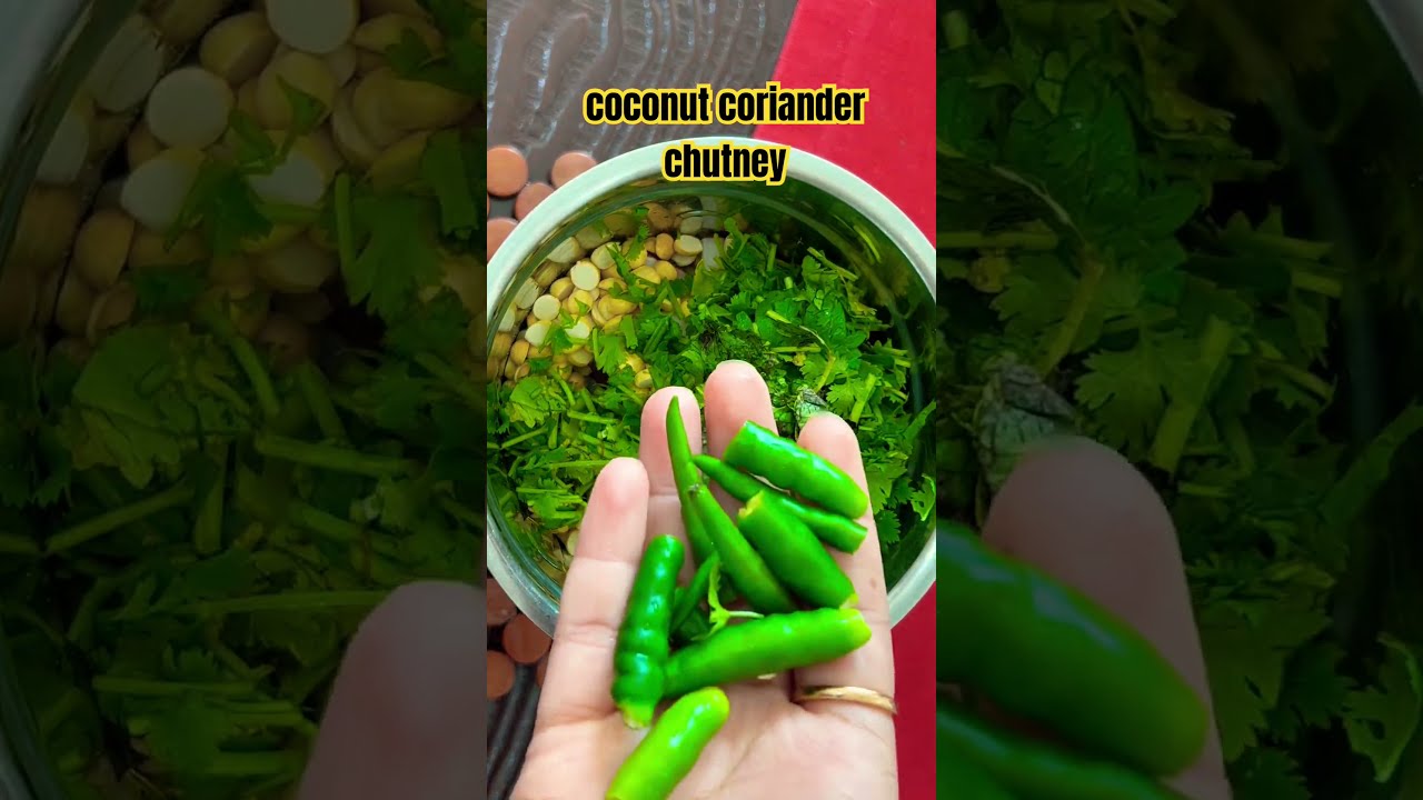 Coconut Coriander Chutney Tastyrecipes Breakfast Dosa 5minrecipe Cooking Earlymornings