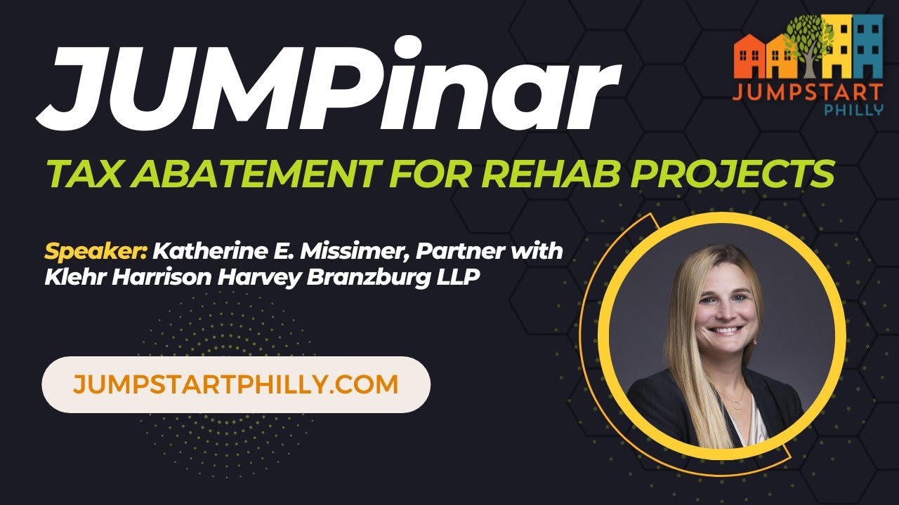 JUMPinar: Tax Abatement for Rehabs