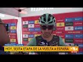 Santiago Buitrago y el problema que lo aqueja en la Vuelta a España 2026