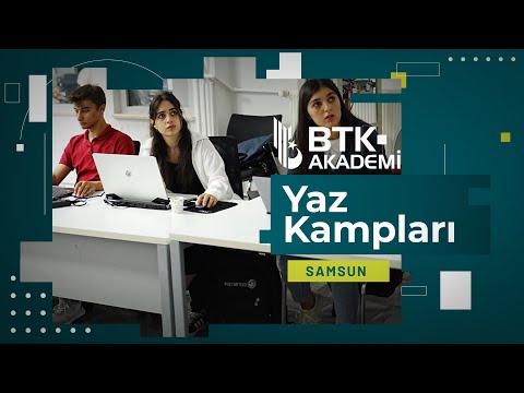 BTK Akademi | Yaz Kampları | .NET Bootcamp |Siber Güvenlik | Samsun #BTKAKADEMİTV