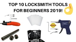Top 10 Locksmith Tools For Beginners In 2024! | The Locksmith Mentor
