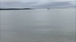 Visiting Colonial Acres Beach, West Yarmouth, Cape Cod, Massachusetts, September18, 2025