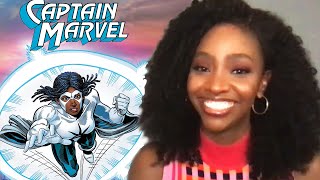 WandaVision: Teyonah Parris Talks Monica Rambeau and Captain Marvel 2 | Full Interview