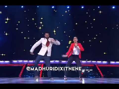 Prabhu Deva and Madhuri Dixit dance