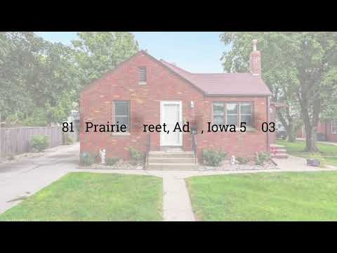 814 Prairie Street, Adel, IA home video tour