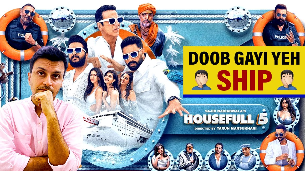 Housefull 5 Movie Review | Akshay Kumar’s Cruise Comedy Sinks?