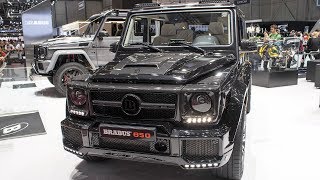 Brabus 850 Mercedes-Benz G63 Amg Geneva Motor Show 2017 Hq