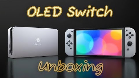 Nintendo Switch OLED Unboxing 😳