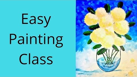 How To Paint Hydrangeas | Step by Step Painting Tutorial