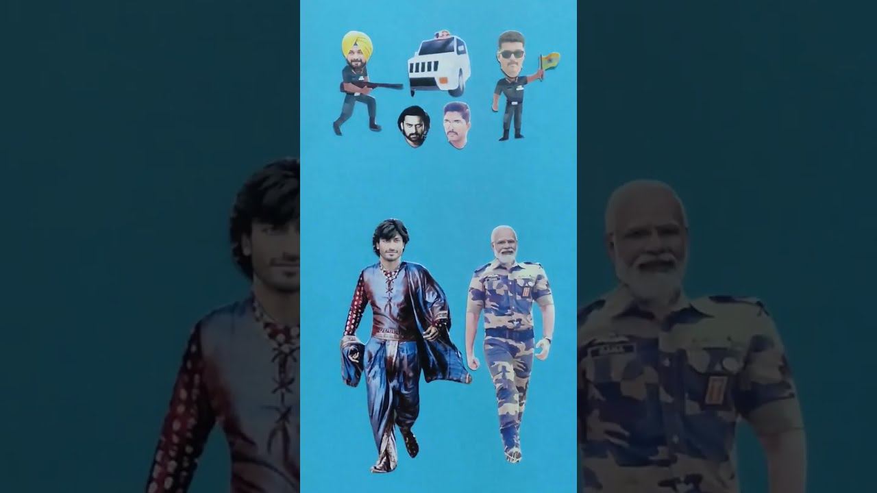 Bahubali Prabhas and PM Narendra Modi  🤠 wrong head challenge 😅 