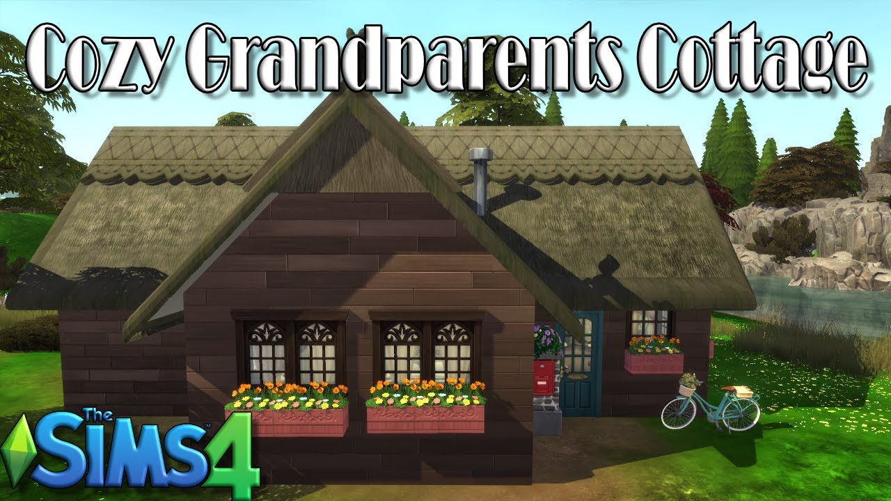 Cozy Grandparents Cottage Sims 4 Speed Build No CC YouTube
