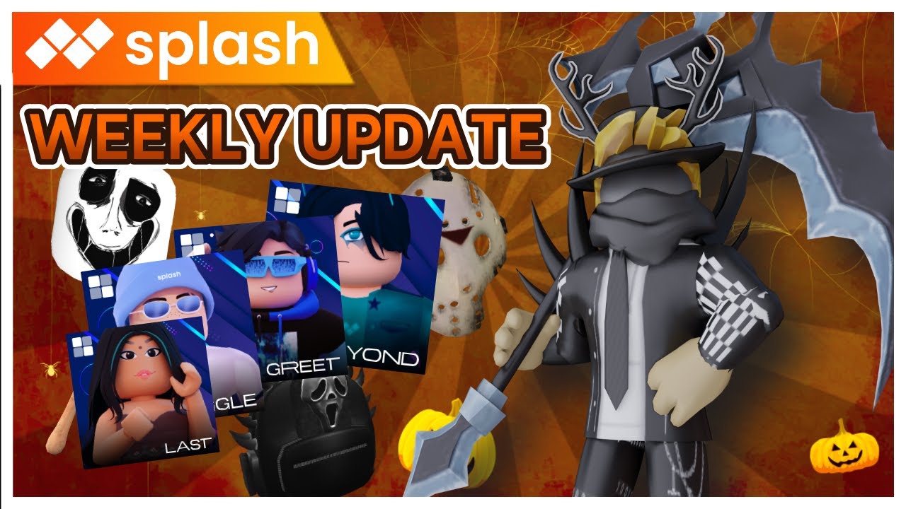 Splash on Roblox Weekly Update | 11/10 - YouTube
