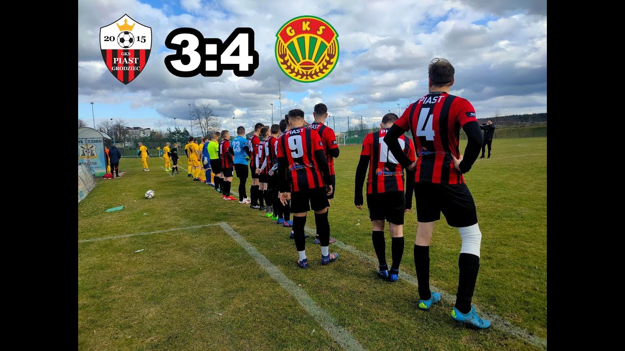 PIAST GRODZIEC 3:4 NAŁĘCZ BABIAK (2,04,2023) BRAMKI