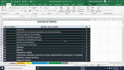 SISTEMA CONTABLE CON EXCEL PARTE FINAL (CON AMOR ETERNO TE HE AMADO POR ESO TE DI MI MISERICORDIA)