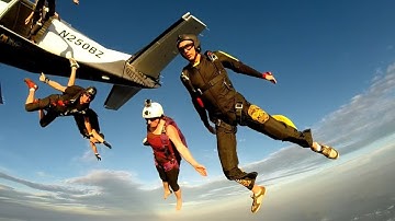 Jump 62 - Skydiving - 7 Way tracking jump