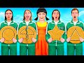 実生活の挑戦でイカゲームをプレイする | 面白い瞬間 TeenTeam Challenge