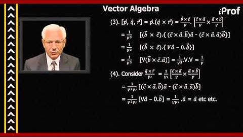 RECIPROCAL SYSTEM OF VECTORS