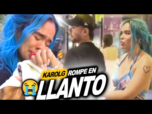 Karol G ROMPE en LLANTOS en Plena VACACIONES antes de quitarse el Pelo (Pelicula Completa) class=