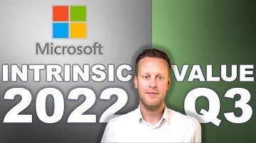 MICROSOFT (MSFT) stock analysis - (UPDATE Q3 2022) - Intrinsic value calculation - FAIR VALUE