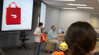 DOORDASH IN LECTURE PRANK