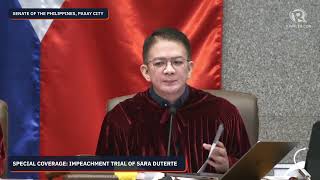 Impeachment court to prosecution: Present bank records first