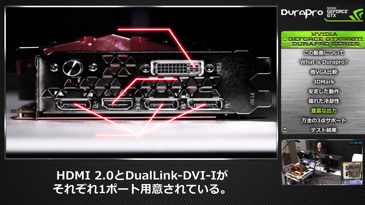 DuraProブランドの第1弾となるGTX 980 Tiカード「DuraPro-GTX980Ti-6GB