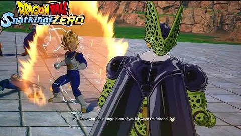 Dragon Ball Sparking! Zero - What if Vegeta Turned SSJ2 in Cell Games