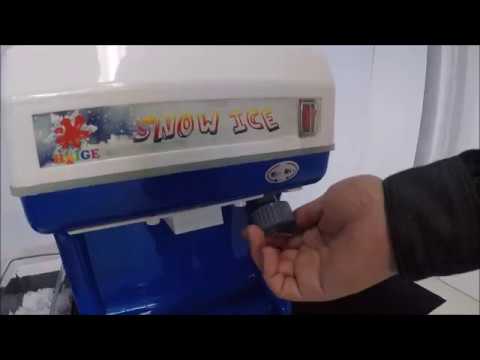 かき氷機WF-A188 / 刃の調整方法 - YouTube
