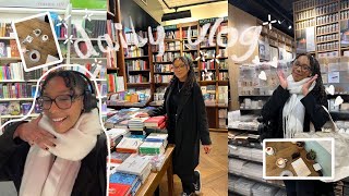 VLOG : RETOUR ! sorties sur Paris, café, librairie, job étudiant