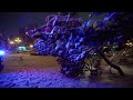 Прогулка по ночному Челябинску в снегопад 2022