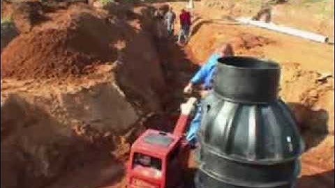 PE Rotomoulded manholes (Romold) Installation Video