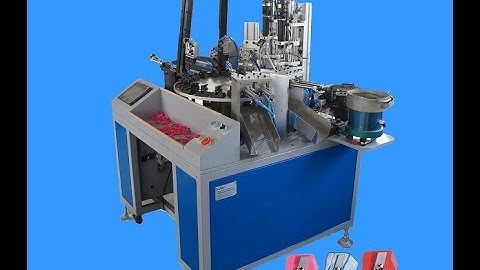 Semi auto pencil sharpener assembly machine