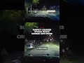 Suspect crashes stolen police cruiser into house