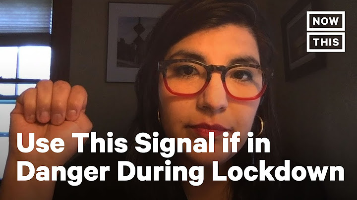 This Hand Signal Could Save Someone’s Life | NowThis