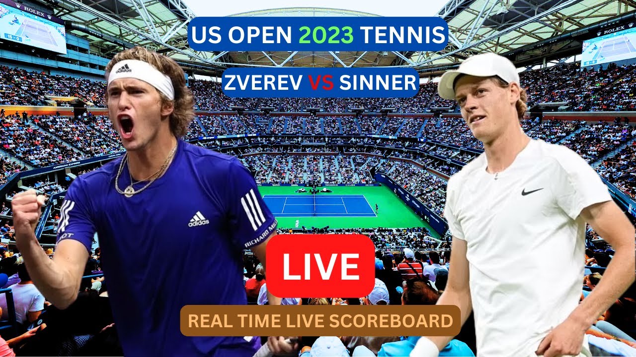 Jannik Sinner Vs Alexander Zverev LIVE Score UPDATE Today US Open Tennis 1/8-Finals Game Sep 04 2023