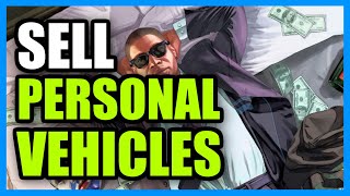 How to SELL Personal Vehicles for Quick Cash in GTA Online (Fast Tutorial)
