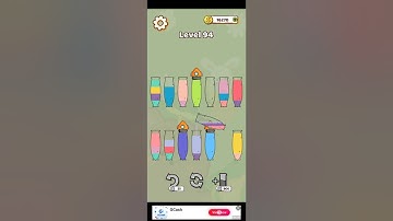 How to complete Drink sort master advance mod Level 94