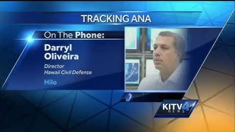 Big Island civil defense director shares latest on Hurricane Ana