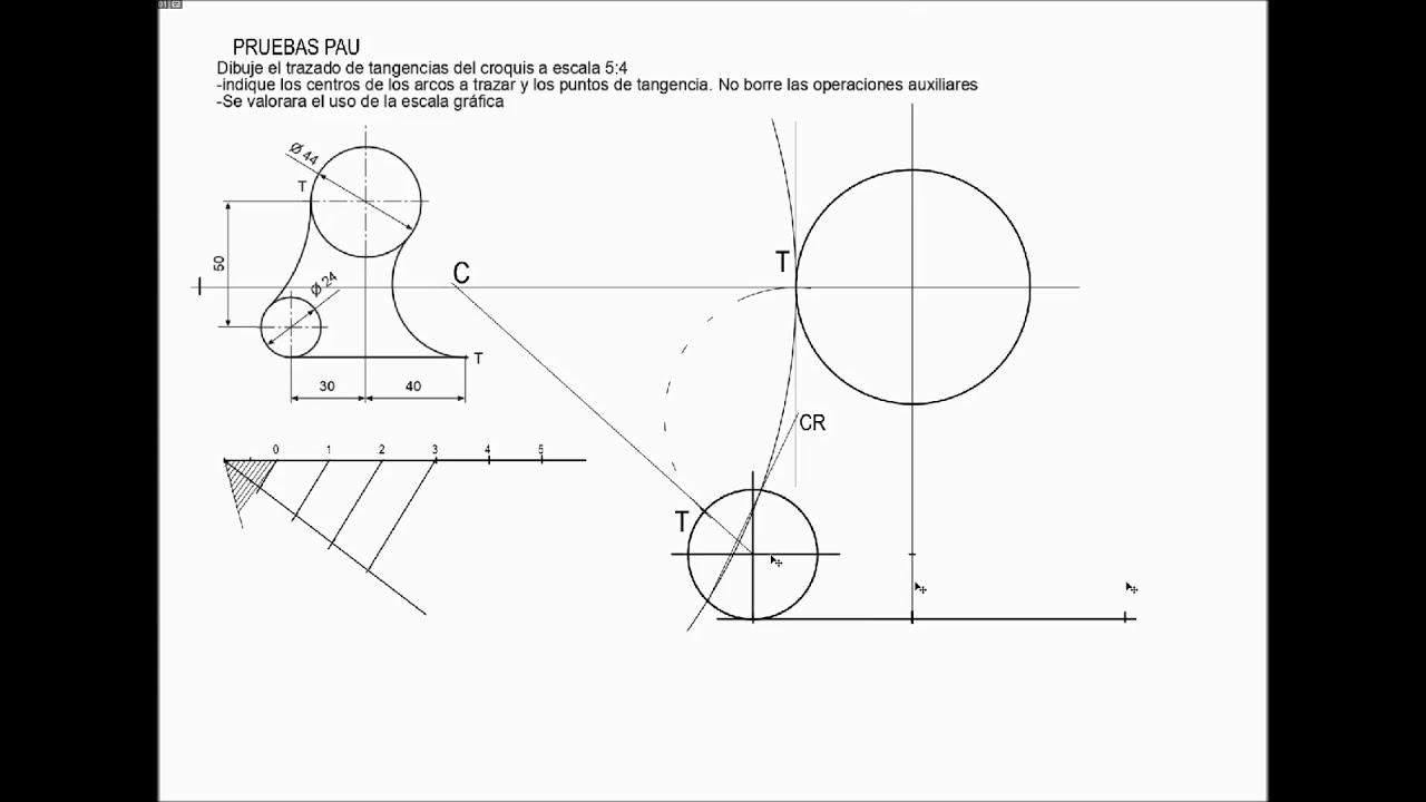 14- FIGURA DE TANGENCIAS - PRUEBAS PAU
