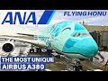 ANA BRAND NEW AIRBUS A380 (ECONOMY) | Honolulu - Tokyo