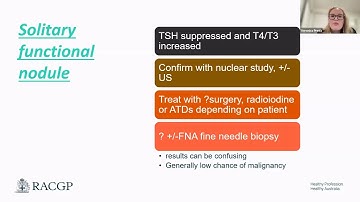 Thyroid Nodules, Thyroid Cancer and Primary Hyperparathyroidism What GPs Need to Know