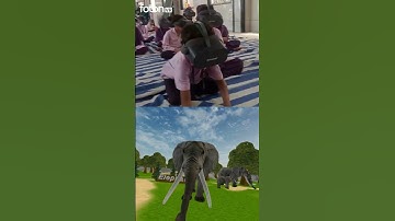 Joy of immersion in Virtual world, kids are learning in VR