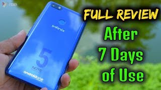 Infinix Note 5 Full Indepth Review After 7 Days of Use with Pros & Cons | Data Dock