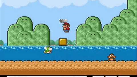 SMB3 for Super Mario All-Stars Custom Level #169 - Vanilla Lake 2