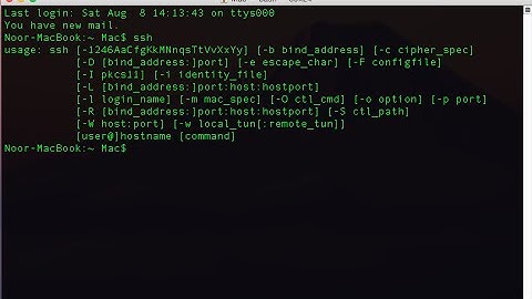SSH Server Setup & Config | Kali Linux | Mac OS X | Windows 7/8.1/10